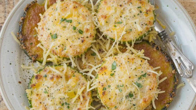 Keto Zucchini Parmesan