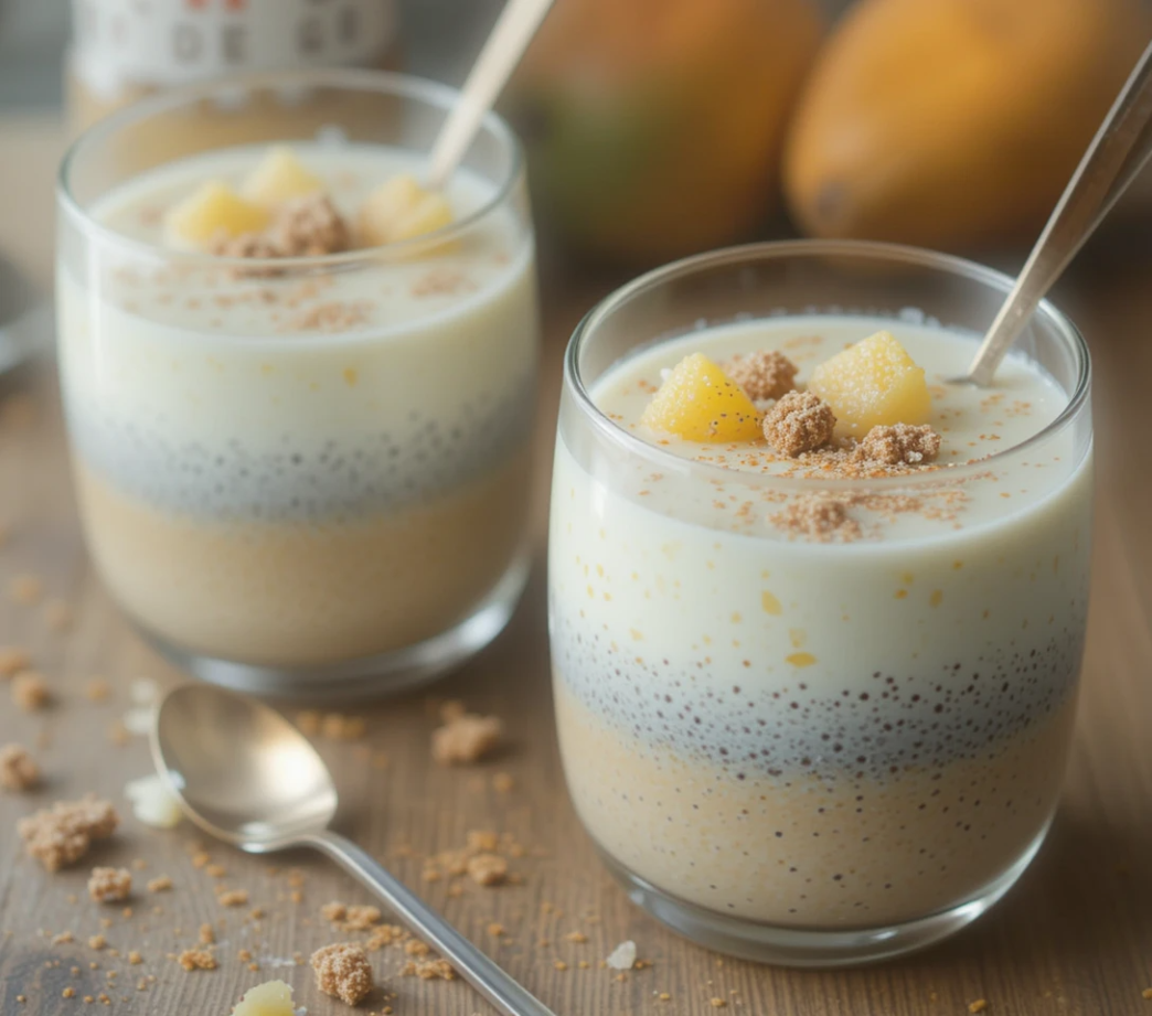 Coconut Mango Chia Pudding