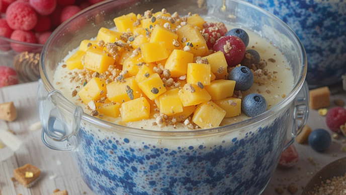 Coconut Mango Chia Pudding