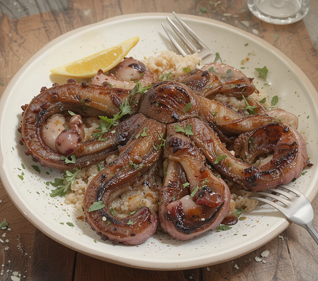 Simple Greek Grilled Octopus Recipe