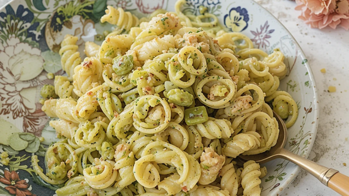 Avocado Cold Pasta Salad