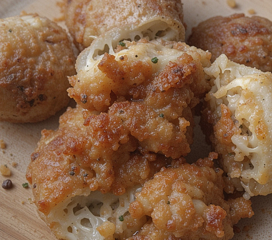 Spicy Cheese-Stuffed Potato Balls