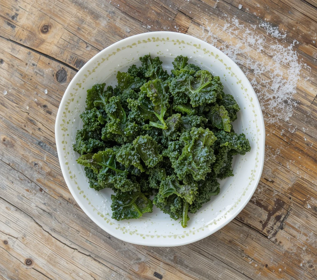 Oil-Free Crispy Kale Chips