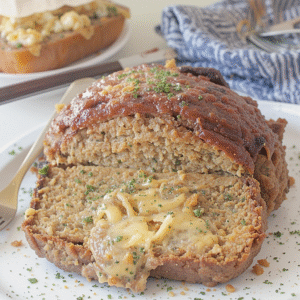 Mac 'N' Cheese-Stuffed Meatloaf