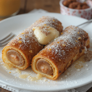 Sausage French Toast Roll-Ups